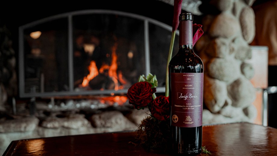 La colección De Sangre de Luigi Bosca fue presentada en Bariloche, al pie del cerro Catedral. Foto: gentileza