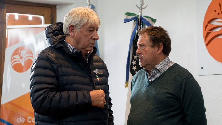 Walter Cortés y Alberto Weretilneck mantienen una buena sintonía aunque hay tensiones. Foto: Archivo/Marcelo Martinez