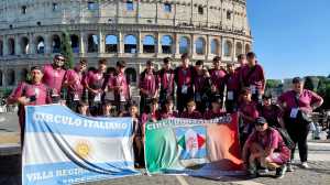 Los chicos de Círculo Italiano culminaron una gran aventura internacional en Italia