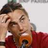 Imagen de Aryna Sabalenka, tras su inesperada eliminación en Roland Garros: "Quiero dejar el tenis ahora mismo"