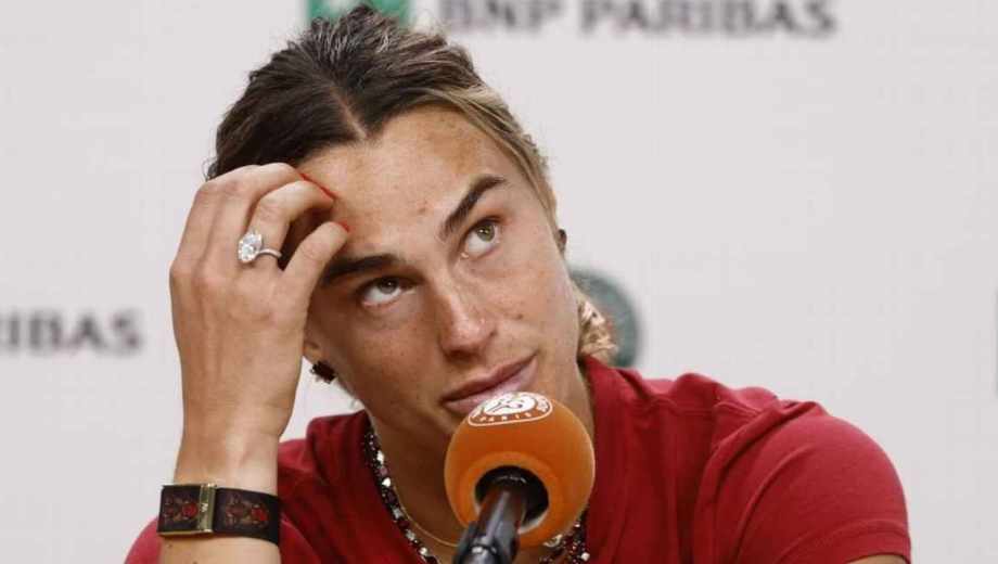 Sabalenka quedó afuera de Roland Garros.