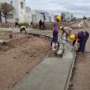 Imagen de Roca acelera los trabajos de pavimentación en el conector vial de calle Güemes
