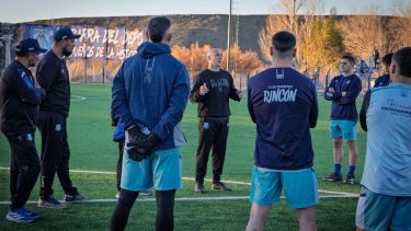 Germán Noce asumió como DT en Rincón y se conoció el horario para el partido con Cipolletti