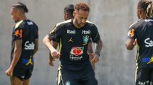 Imagen de Ilusión en Brasil: Neymar se entrenó con pelota y se espera que llegue al duelo ante Escocia