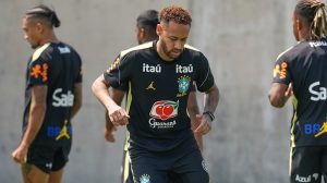 Ilusión en Brasil: Neymar se entrenó con pelota y se espera que llegue al duelo ante Escocia