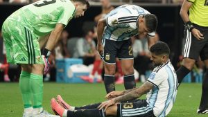 Tranquilidad para Scaloni: Cuti Romero terminó con un calambre y no corre riesgo ante Suiza