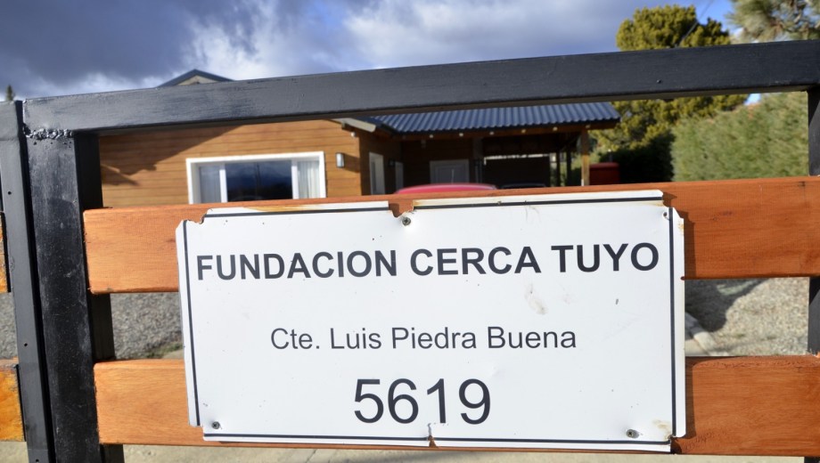 La casa está ubicada en el barrio Las Marías, al este de Bariloche. Foto: Alfredo Leiva