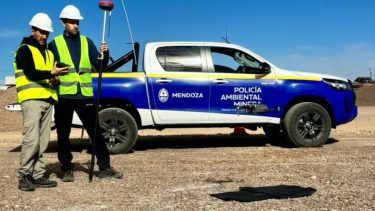 Drones y modelos 3D: La Policía Ambiental Minera de Mendoza moderniza sus inspecciones mineras