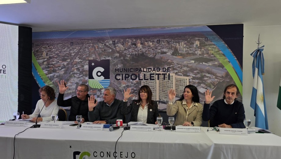 Por aprobación unánime se declaró como proyecto de interés el Girsu Alto Valle. Foto: Concejo Deliberante de Cipolletti. 