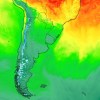 Imagen de "Irrupción de aire antártico": mapa del fenomeno que traerá temperaturas bajo cero y nieve a la Patagonia