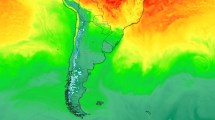 Imagen de «Irrupción de aire antártico»: mapa del fenomeno que traerá temperaturas bajo cero y nieve a la Patagonia