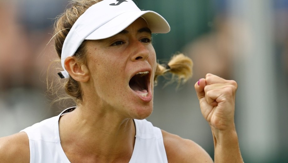 Solana Sierra remontó ante la hungara Anna Bondar y se quedó con un triunfazo en Wimbledon. (Foto: Archivo) 