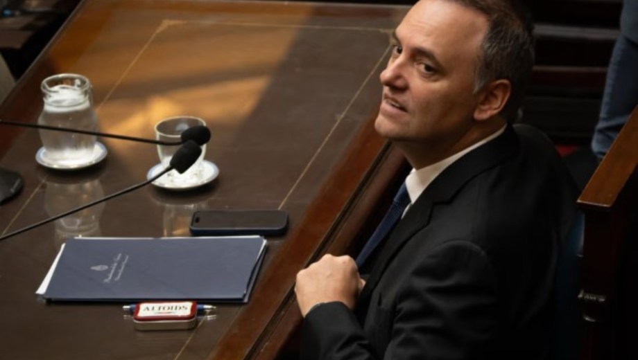 Manuel Adorni, jefe de Gabinete. Foto: NA. 