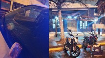 Imagen de Le arrojaron agua caliente y piedras a la policía para evitar un operativo en Allen