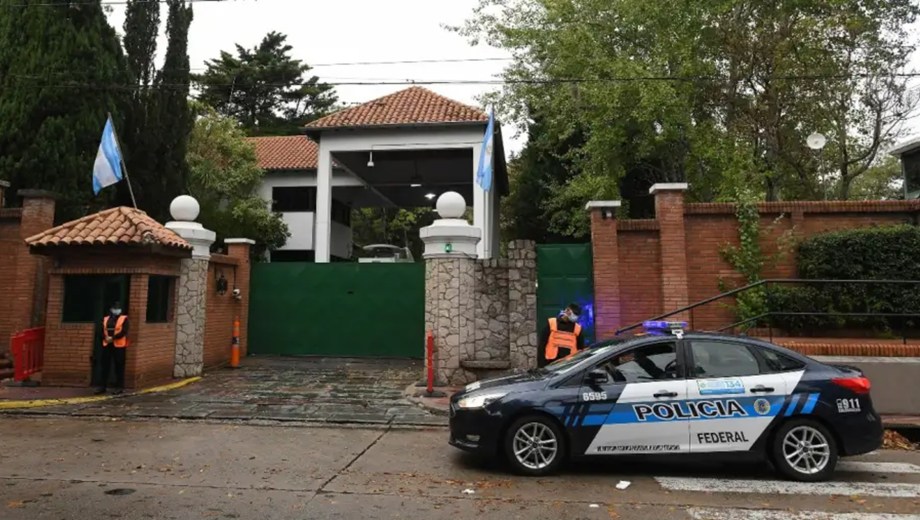 Operativo en la Quinta de Olivos. Foto: Archivo.