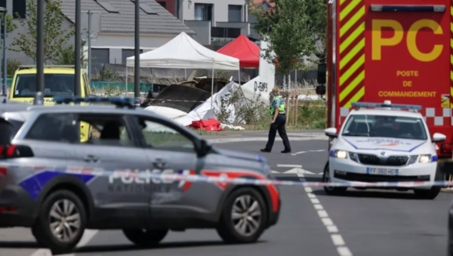 Se estrelló un avión en Francia. Foto: Gentileza Reuters. 