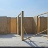 Imagen de Ni cemento ni ladrillos: los bloques de madera tipo "Lego" que permiten levantar una casa en una semana