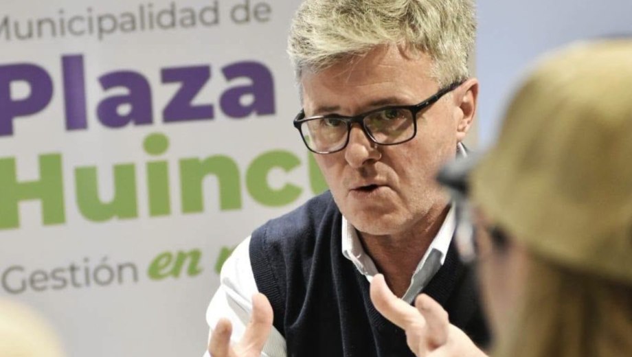 Claudio Larraza es el intendente de Plaza Huincul (gentileza Municipalidad de Plaza Huincul)