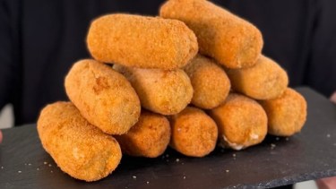 Croquetas cremosas de jamón cocido y cebolla: fáciles y rendidoras