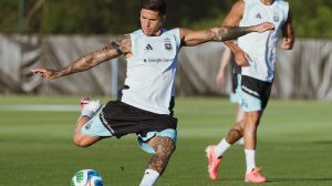 La Selección Argentina tuvo su primer entrenamiento en Kansas de cara al Mundial 2026