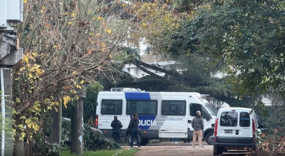 La Policía Científica en el lugar.
Foto: Infobae