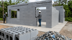 Las casas que se construyen en solo 5 días: cómo funcionan los ladrillos hechos con plástico reciclado