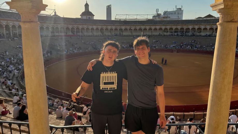 Gaspi y Lucas Vignale.
