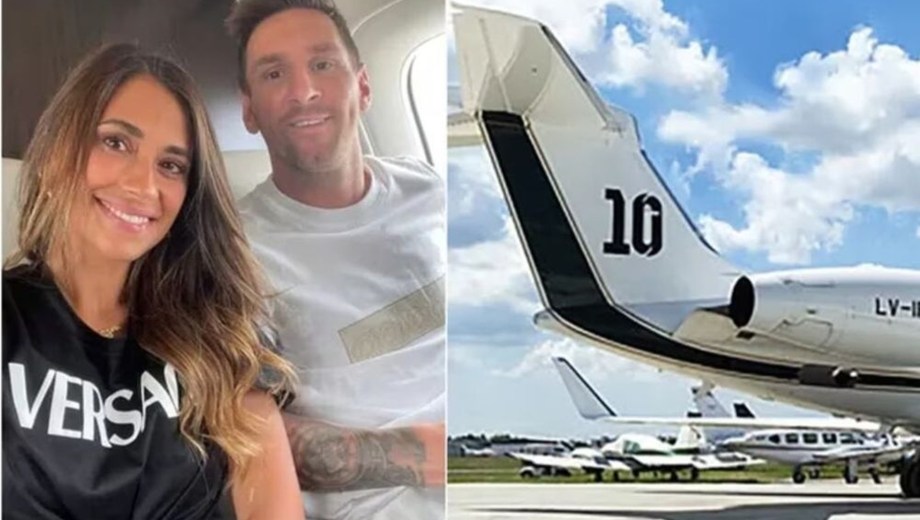 Avión Privado de Lionel Messi