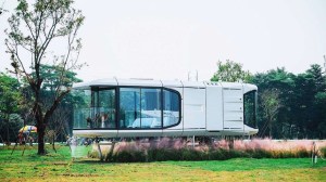 Así son las casas que llegan desde China en un contenedor y pueden instalarse en apenas una hora