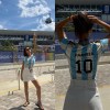 Imagen de De Pampita a Sofía Jujuy: los famosos que estuvieron en Kansas City para ver el debut de Argentina