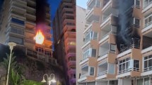 Imagen de Un argentino murió en el incendio de un edificio en España: hubo otra víctima fatal y decenas de heridos