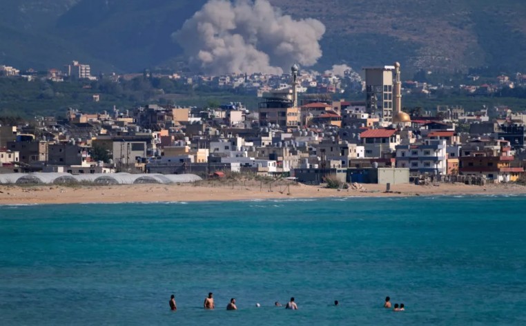 Nuevo ataque de Israel a Líbano. Foto: AP. 