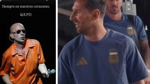 Imagen de La Selección Argentina sorprendió con un emotivo homenaje al Indio Solari en redes sociales