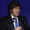 Imagen de Javier Milei encabezará este martes un acto en la embajada de los Estados Unidos junto a Peter Lamelas