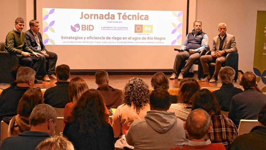 La jornada realizada en el auditorio de Diario Río Negro en Roca contó con un importante marco de público. Foto: Alejandro Carnevale.