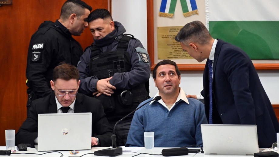 El imputado está detenido desde la formulación de cargos, en agosto de 2024. Foto: Marcelo Ochoa.