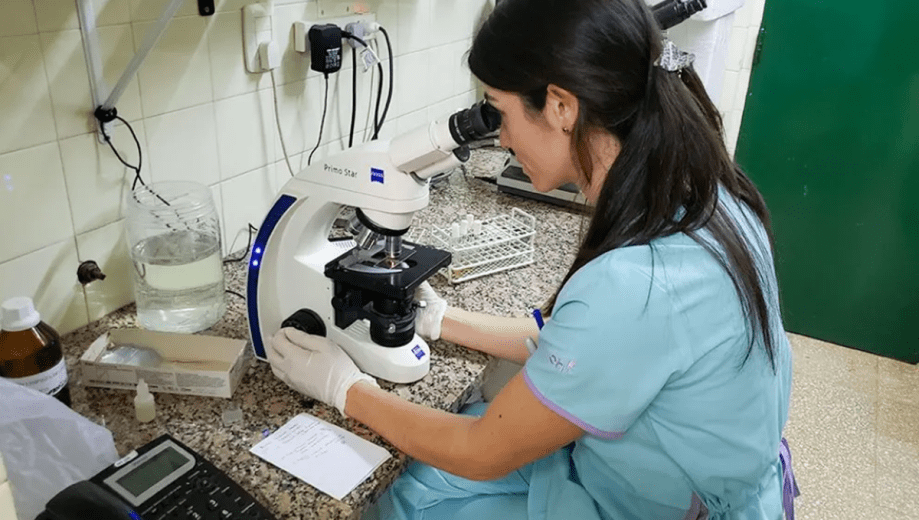 Laboratorio central de Neuquén. 