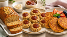Imagen de Tres desayunos y meriendas saludables sin harinas refinadas que se preparan en pocos minutos