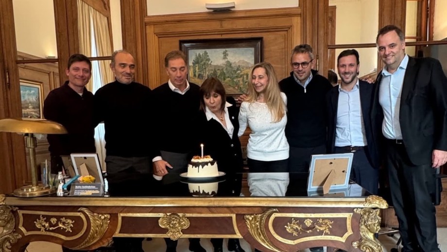 Karina Milei saludó a Bullrich por su cumpleaños. 