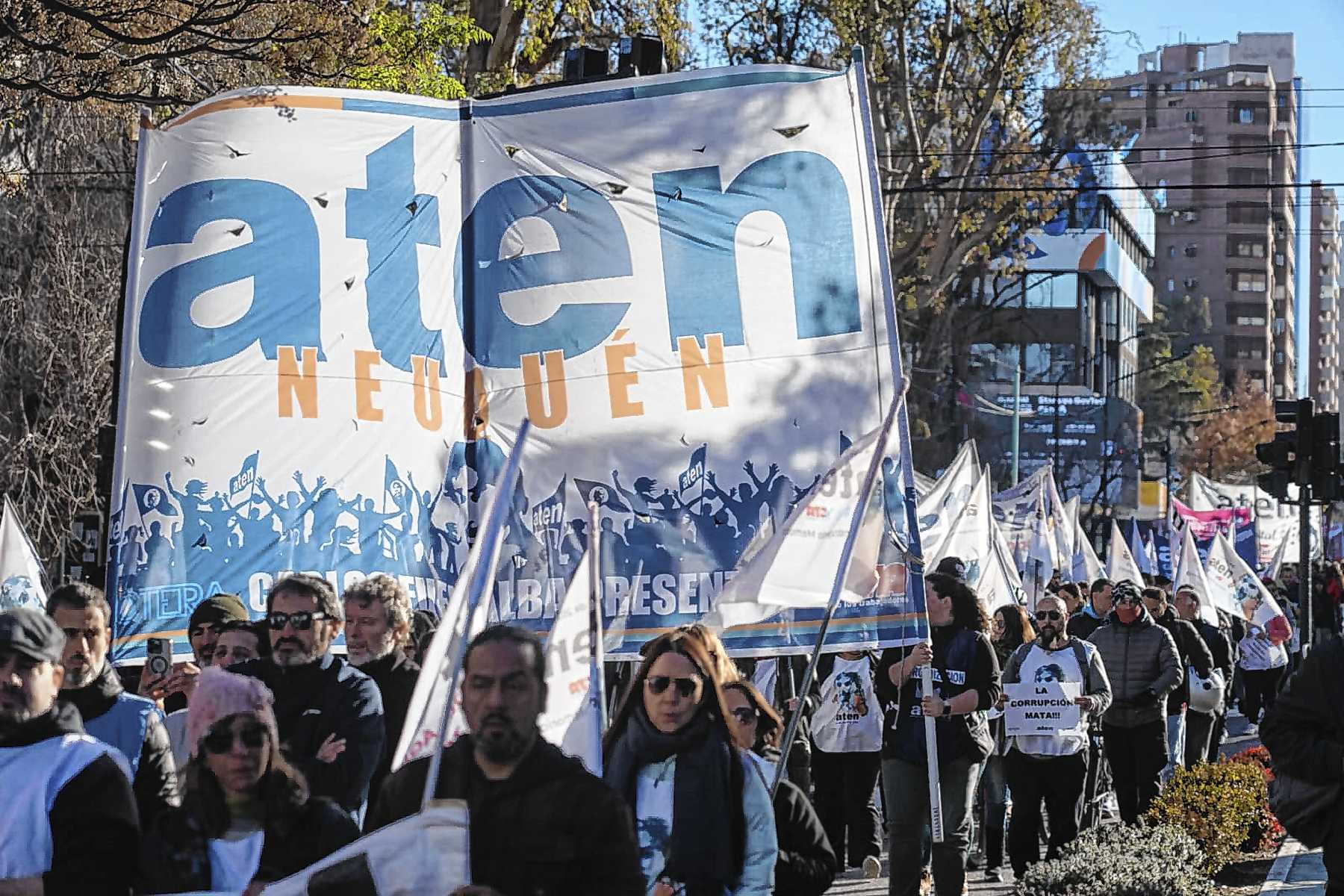 Paro docente en Neuquén y marcha nacional de ATEN la próxima semana