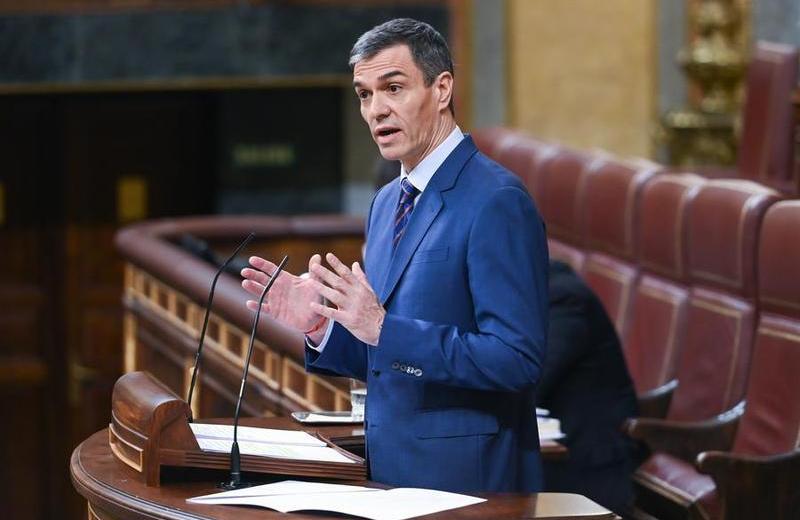 Presidente del Gobierno español, Pedro Sánchez, 
Foto: Xinhua/Gustavo Valiente. 