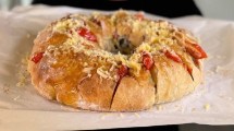 Imagen de Pan relleno sin amasar, un paso a paso facilísimo de hacer