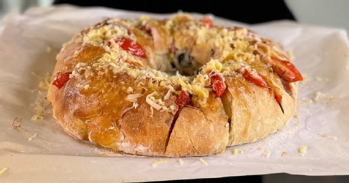 Cómo preparar un delicioso pan relleno sin necesidad de amasar