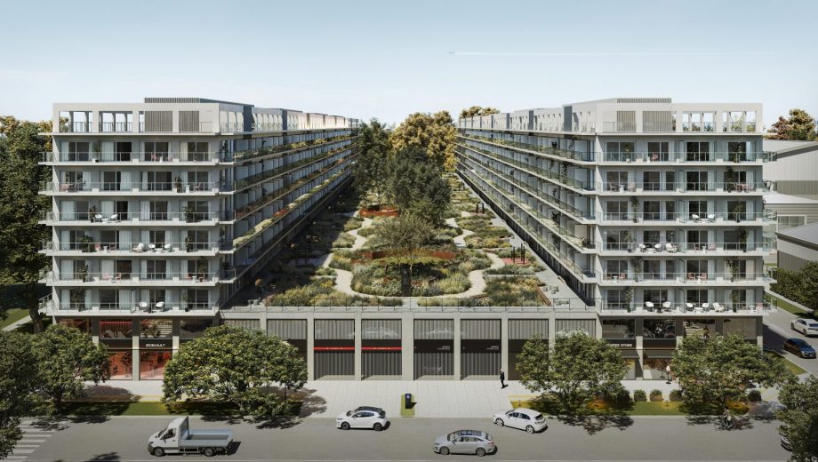 El gran desarrollo inmobiliario proyectado en Neuquén. Render: gentileza Tecnobras Argentina SA.
