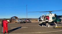 Imagen de Trasladaron en vuelo sanitario a un trabajador petrolero: sufrió una herida en la mano y fue derivado a Neuquén