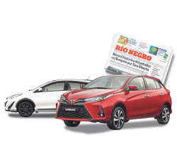 Nuevo sorteo de Diario RÍO NEGRO: llegan dos Toyota Yaris 0KM para el Día de la Madre