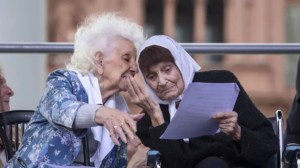 Estela de Carlotto despidió a Taty Almeida, referente de Madres de Plaza de Mayo: «Compañera luchadora»