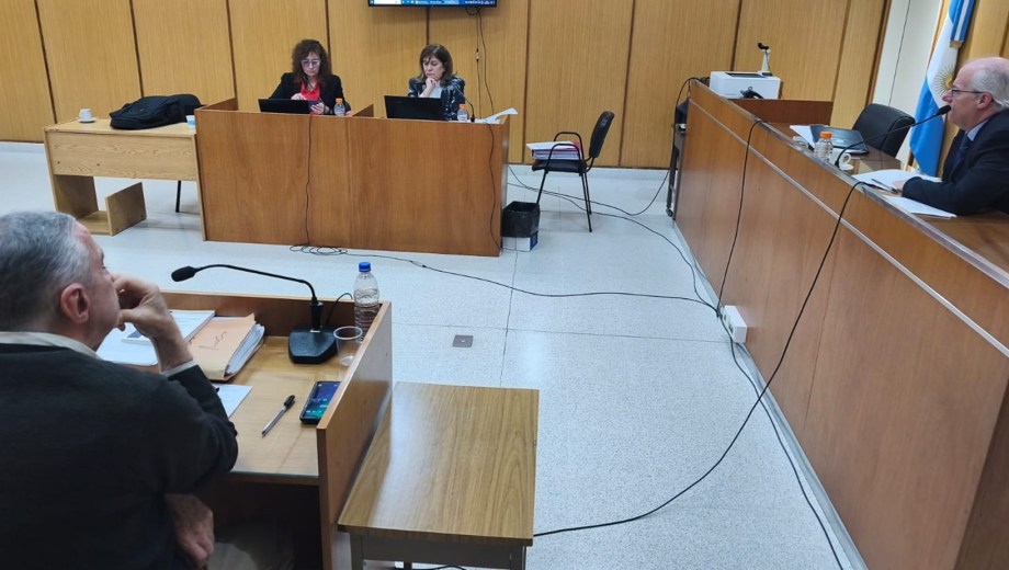 La audiencia de este jueves en los tribunales de Roca.