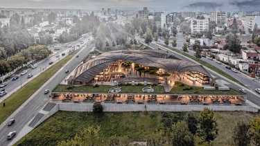 Terraza Norte: 24 imágenes que anticipan cómo será el polo gastronómico y parking subterráneo en Neuquén capital