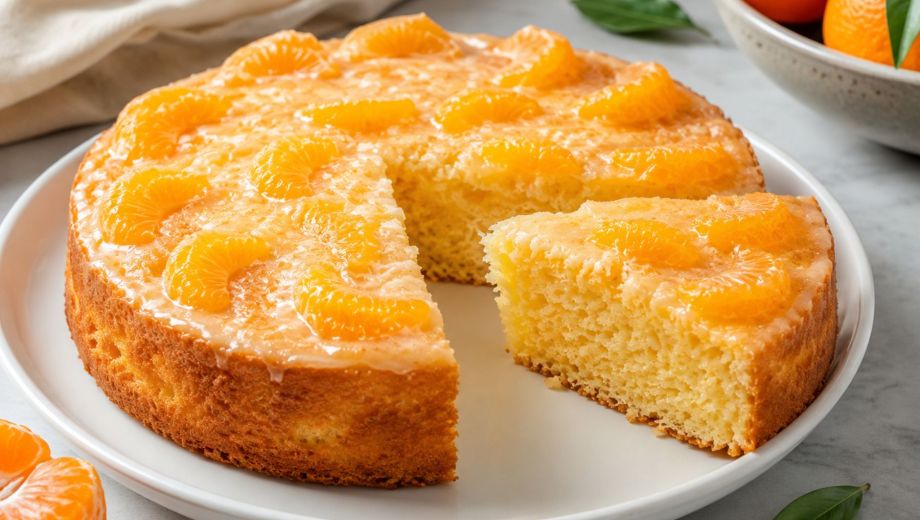 La receta de torta nube de mandarina que es furor por su suavidad. Foto ilustrativa.